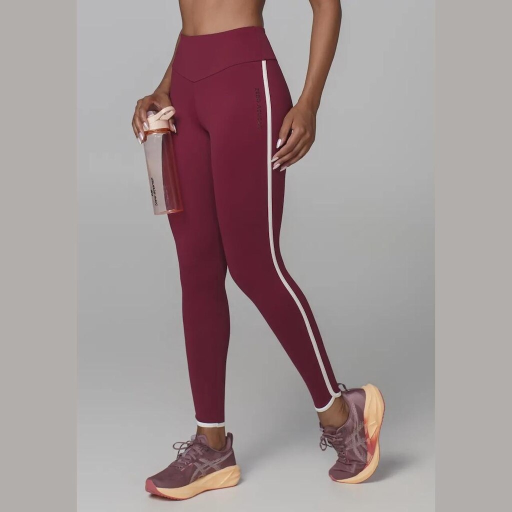 LEGGING ZERO ACUCAR SLIM SUPREME RUBY WINE M