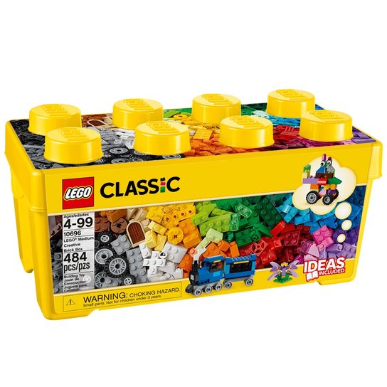 LEGO Classic - Caixa Média de Peças Criativas - 10696 - Incolor