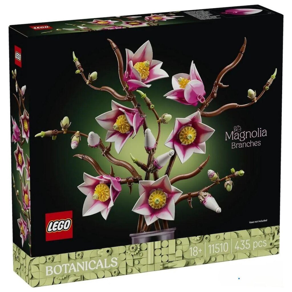 Lego Coleção Botanica Ramos de Magnólia 11510