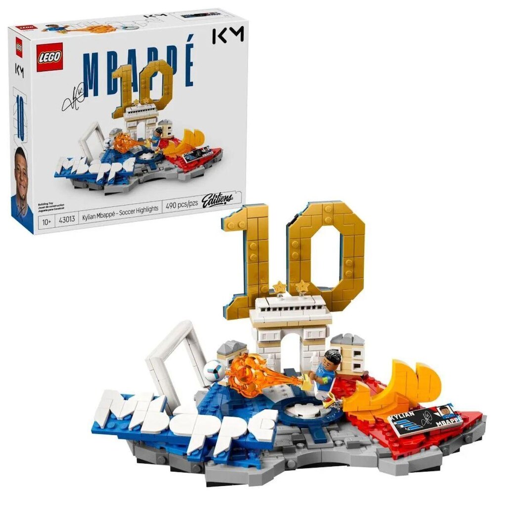 Lego Destaques do futebol Kylian Mbappé 43013