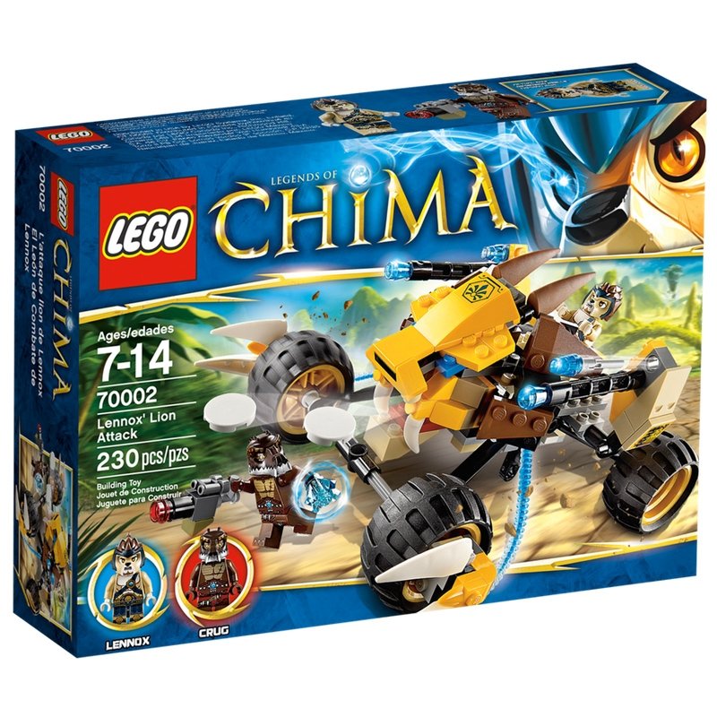 LEGO Legends of Chima - Ataque de Leão de Lennox - 70002 | Zattini