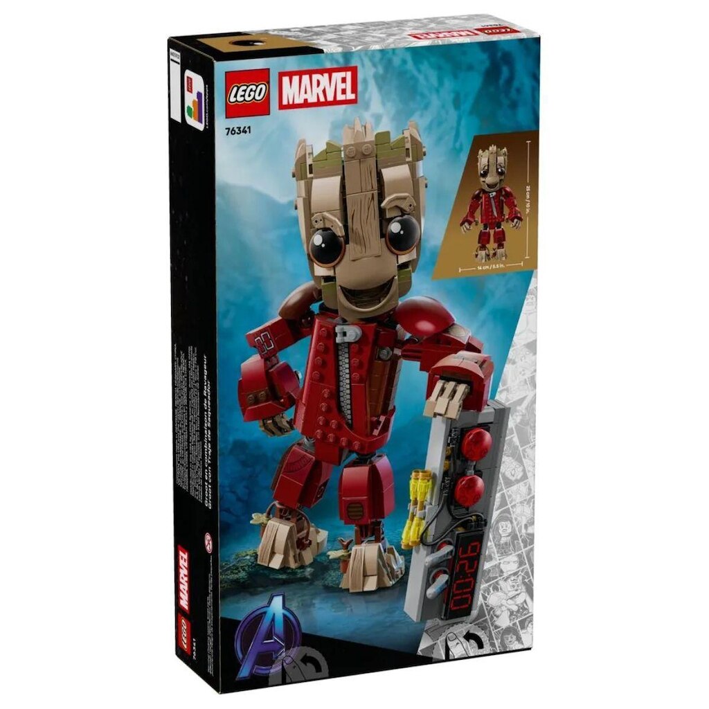 Lego Marvel Macacão Ravager Groot 76341