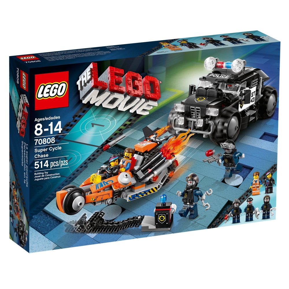 LEGO Movie Perseguindo a Super Moto 70808 Zattini