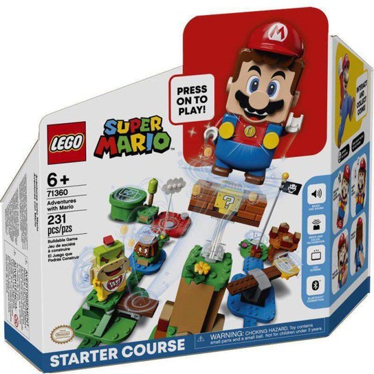 Lego Super Mario Aventuras Com Mario Início Lego 71360 Zattini