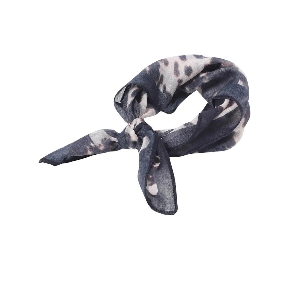 Lenço Hering Estampada Preto