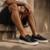 Loafer Masculino Fivela Social Sapato Casual Esporte fino Preto Mocassim Calça Fácil Street Urbano - Preto