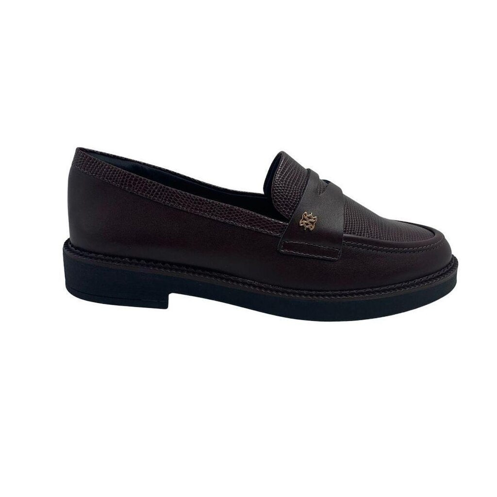 Loafer Ramarim Marrom 2611101 Conforto - Marrom 40