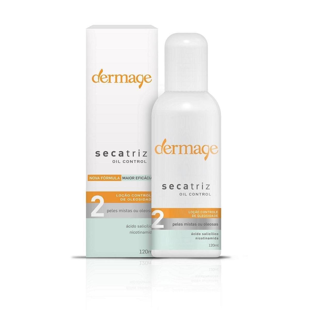 Loção Controle de Oleosidade Dermage Secatriz 120ml - Incolor Menor preço em Loção Controle de Oleosidade Dermage Secatriz 120ml - Incolor