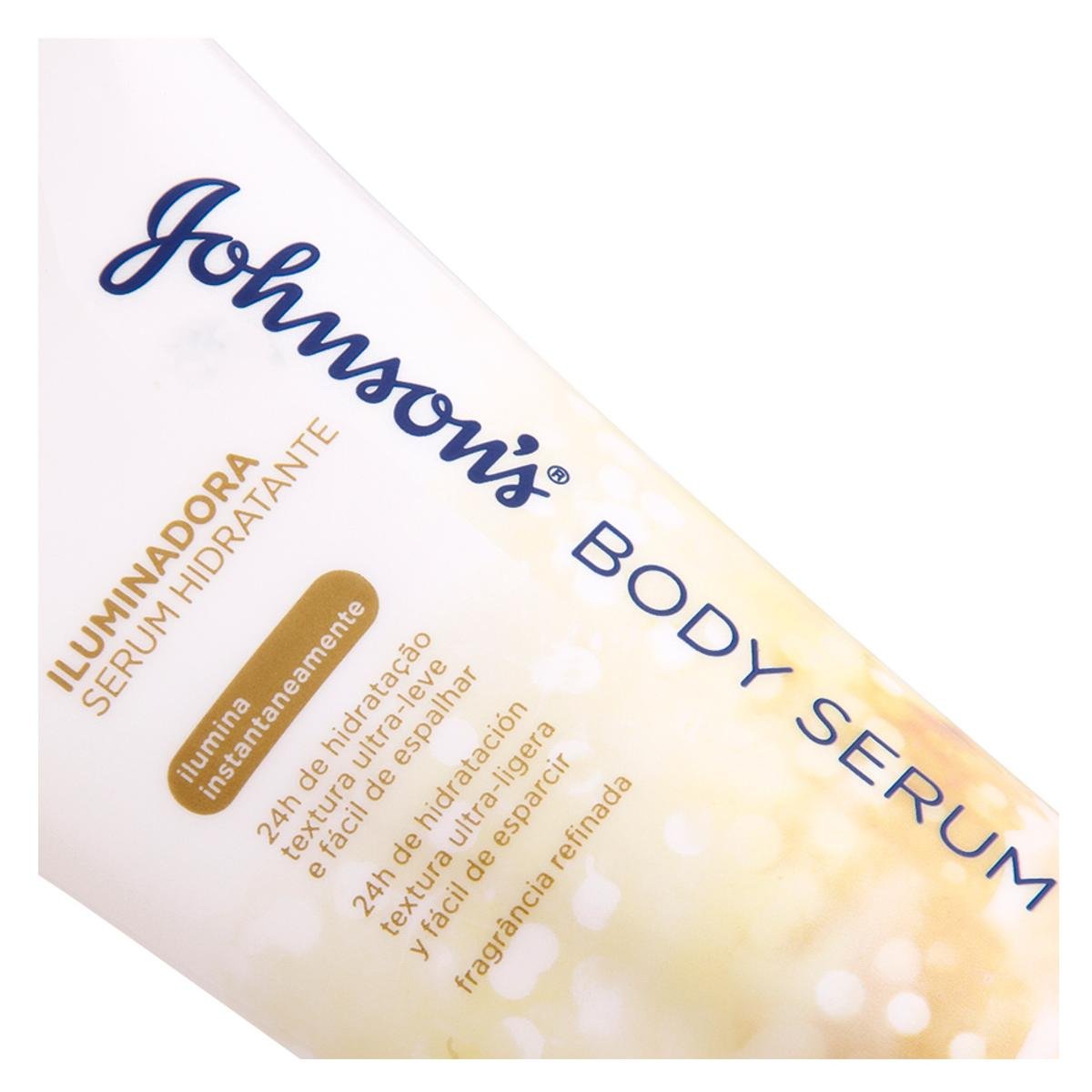 Loção Corporal Hidratante Johnson's Sérum Iluminadora 200ml Incolor
