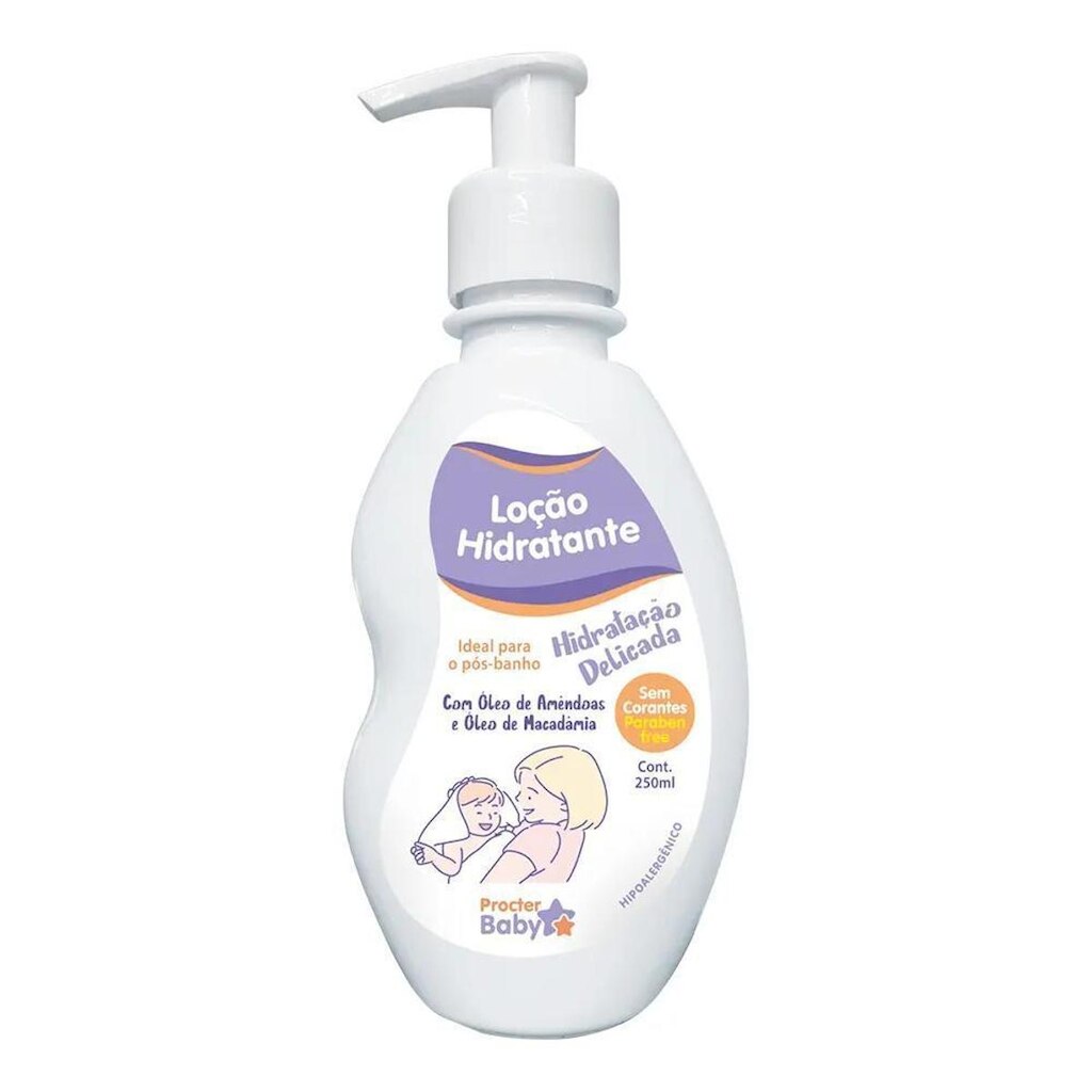 Loção Hidratante para Bebês 250ml Procter Baby
