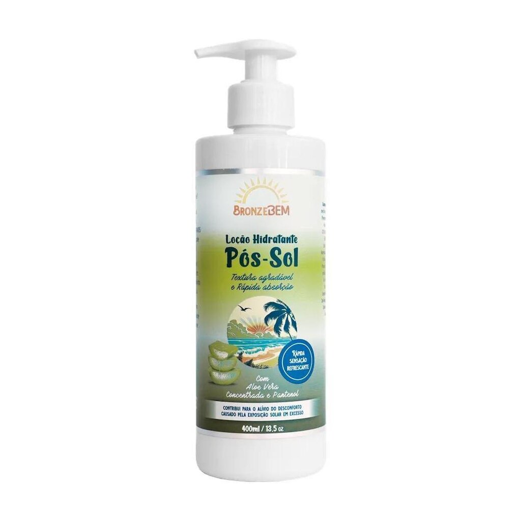 Loção Hidratante Pós Sol Bronze Bem 400ml