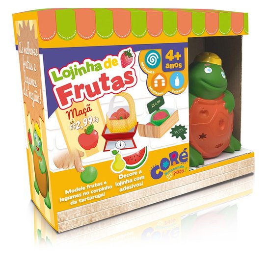 Lojinha de Frutas - Coré - Brincando Eu Faço - Toyster - Incolor
