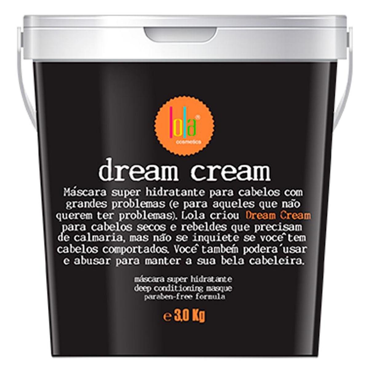 Lola Cosmetics Dream Cream - Máscara Capilar 3Kg Menor preço em Lola Cosmetics Dream Cream - Máscara Capilar 3Kg