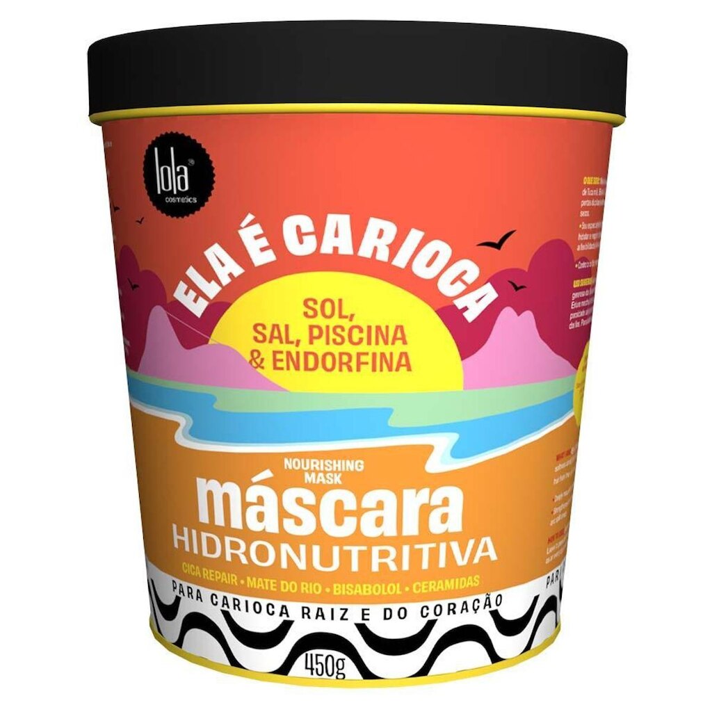 Lola Cosmetics Ela é Carioca Máscara Hidronutritiva 450g