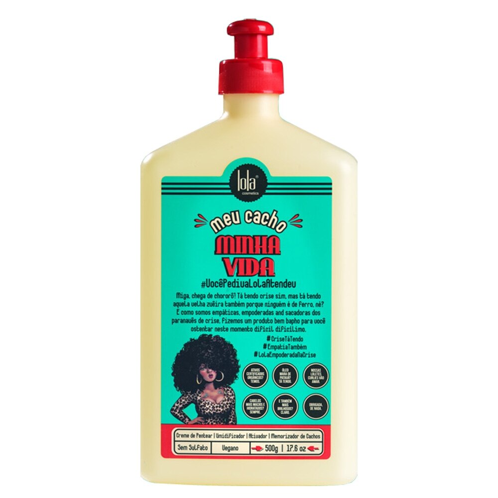 Lola Cosmetics Meu Cacho Minha Vida - Creme de Pentear 500g