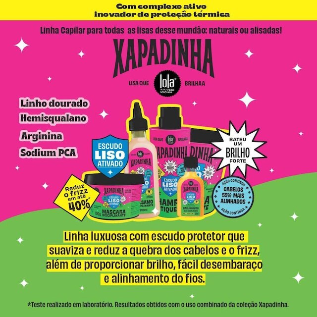 Lola Cosmetics Xapadinha Oleo Disciplinante 50ml