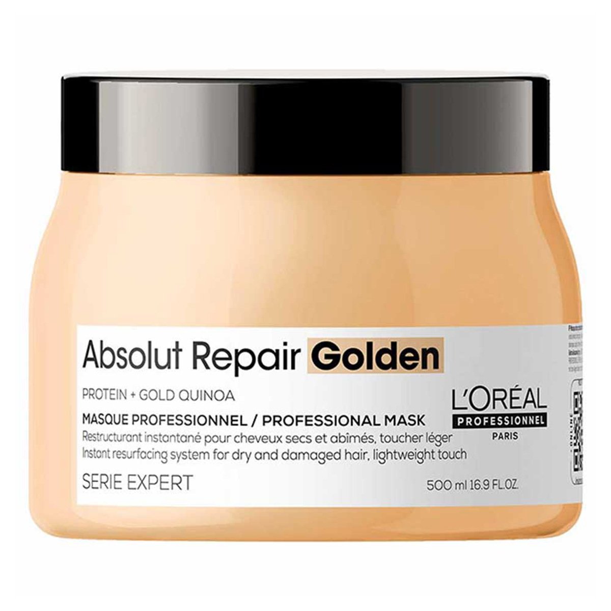 LOréal Professionnel Absolut Repair Gold Quinoa Máscara de tratamento para cabelos finos 500g SERI - Dourado Menor preço em LOréal Professionnel Absolut Repair Gold Quinoa Máscara de tratamento para cabelos finos 500g SERI - Dourado