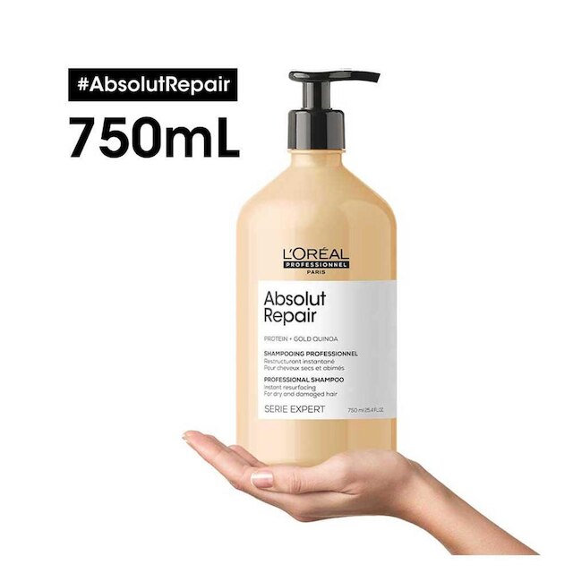 L'Oréal Professionnel Absolut Repair Gold Quinoa + Protein - Shampoo 750ml