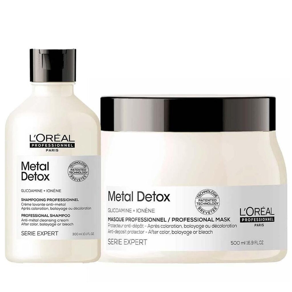 L'Oréal Professionnel Metal Detox Kit Shampoo + Máscara Kit