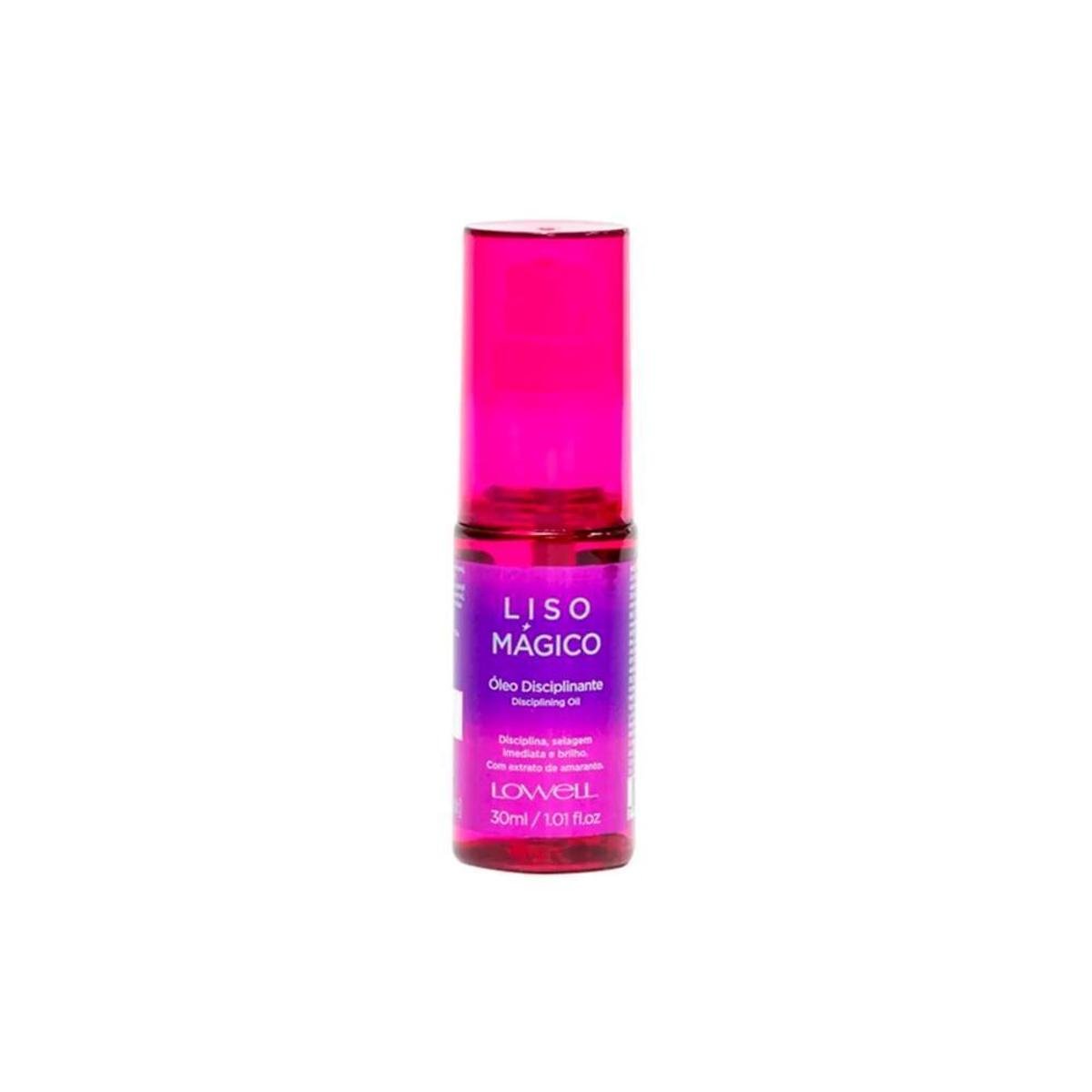Lowell Liso Mágico Óleo Capilar Disciplinante 30ml
