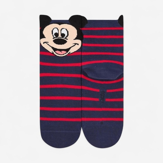 Lupo Meia Disney Mickey Infantil Azul