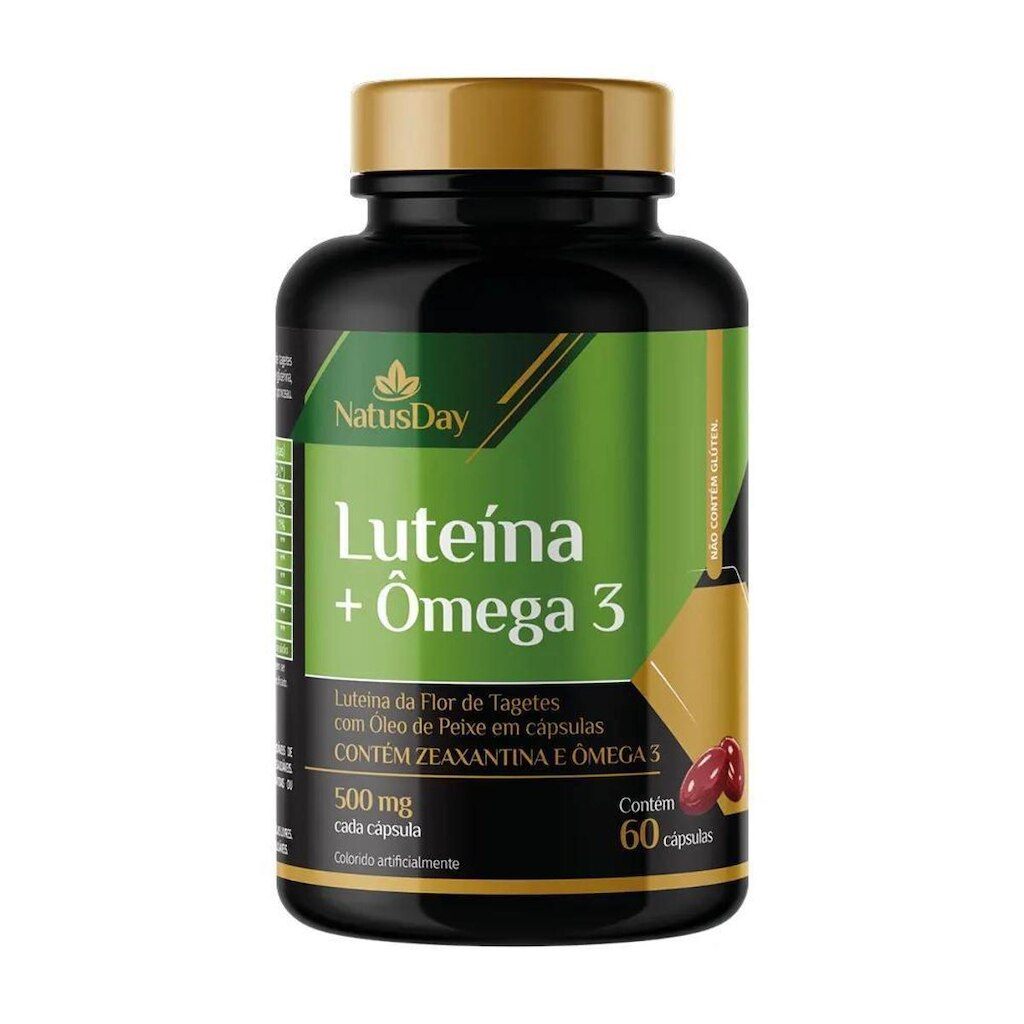Luteína Ômega 3 60 Cápsulas Natusday