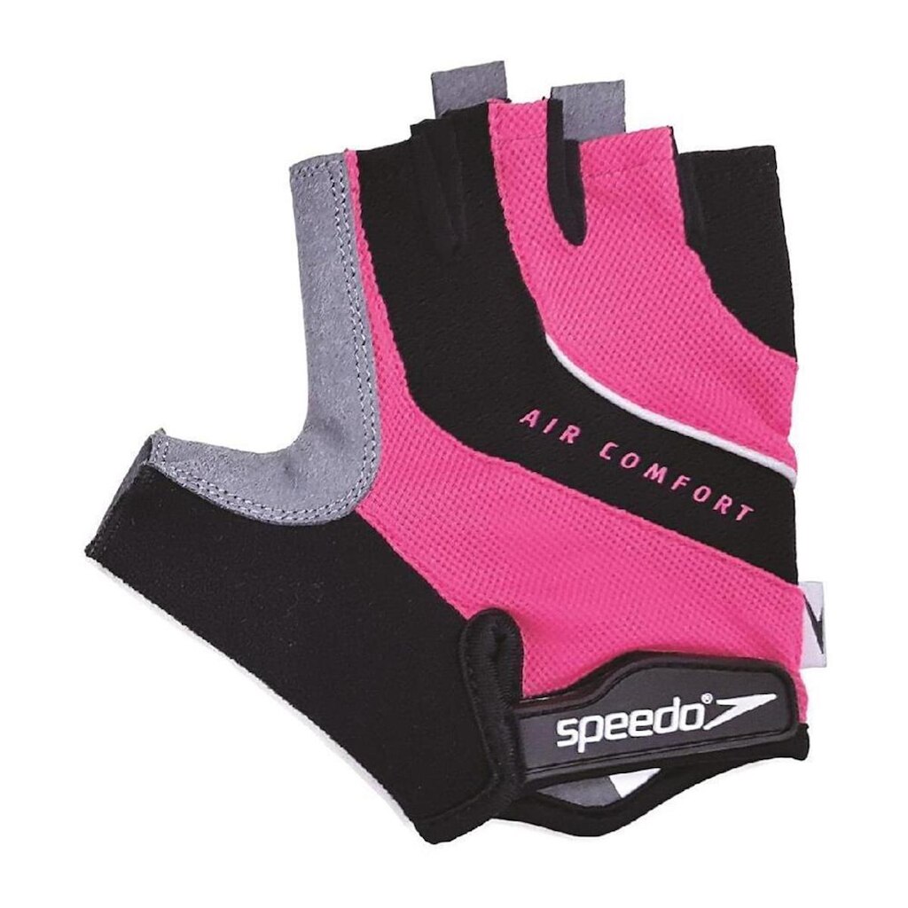 Luva Bike Speedo Feminina Dedo Curto Tecido Respiravel Leve