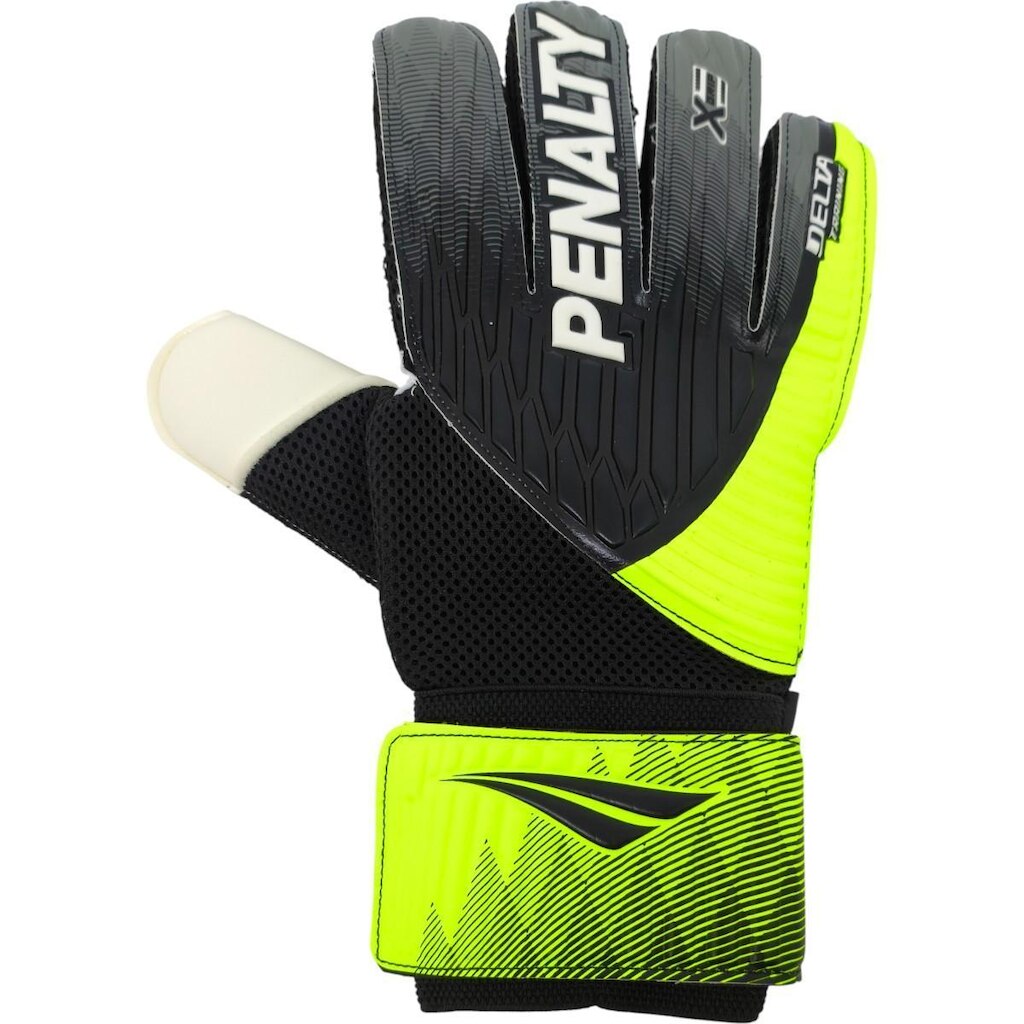Luva Juvenil Menino Goleiro Esportiva Campo Jogo Treino X-Grip Plus-Strap Penalty DELTA Training XXI