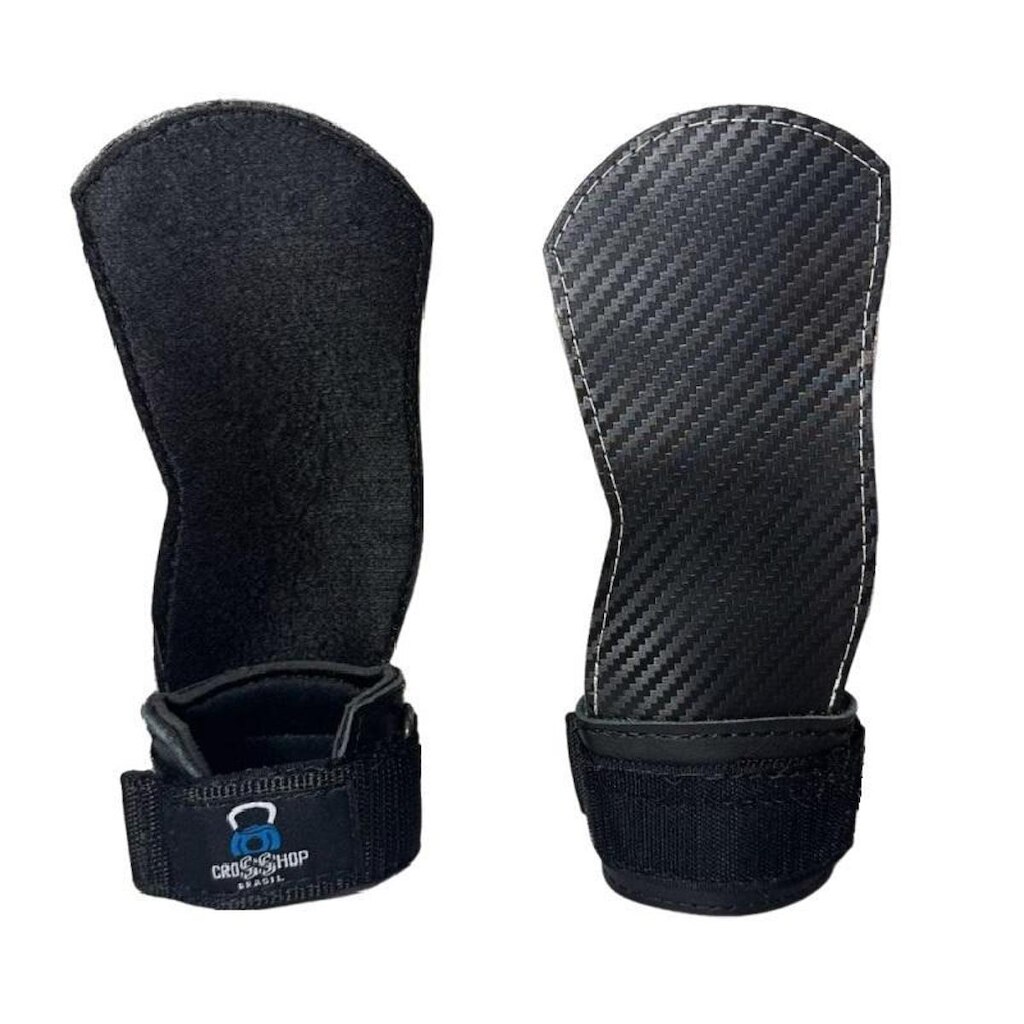 Luva Palmar Hand Grip Carbon Duo Side- Crosshop Brasil