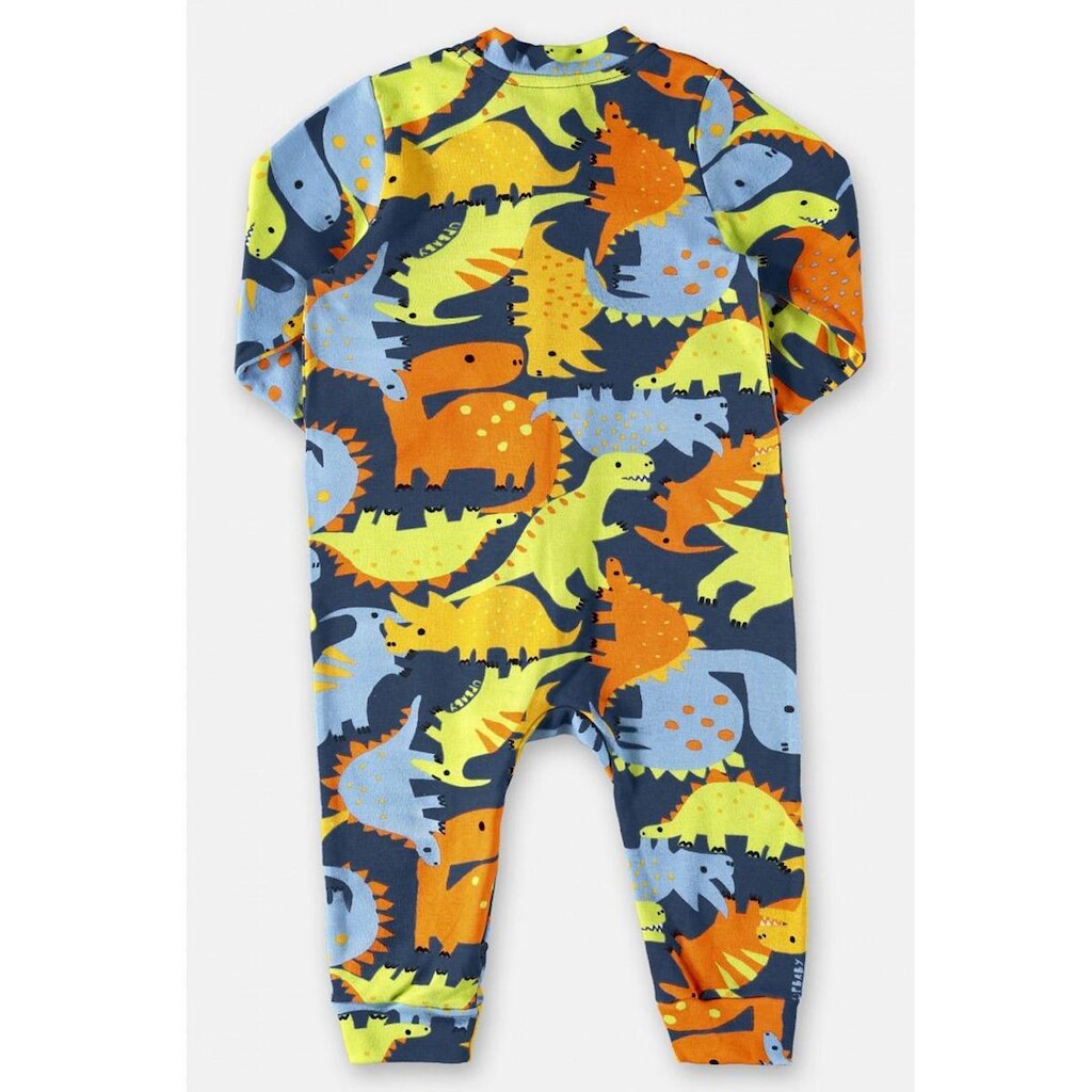 Macacão Bebê Menino Manga Longa Estampado Dino Up Baby