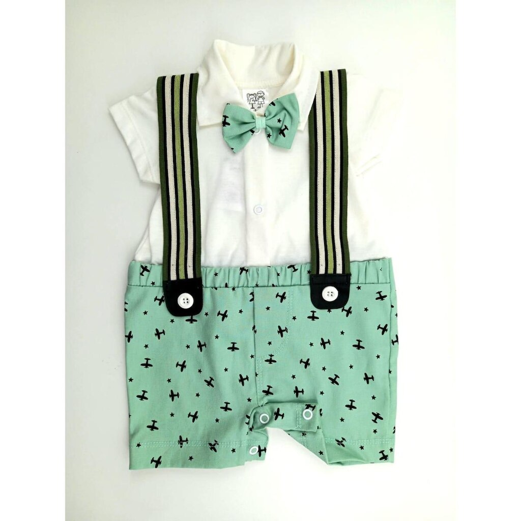 Macacão Curto Infantil Menino Muleka Sapeka - Ref 2723