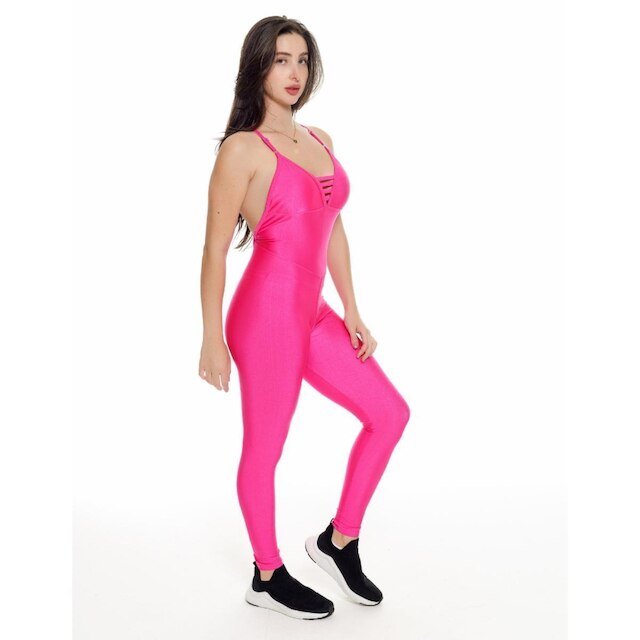 Macacão Fitness Shine United - Froly - P