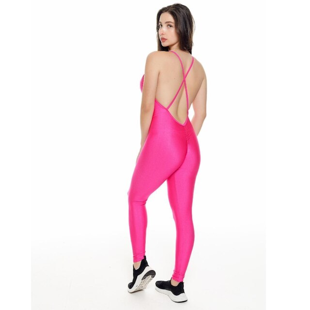 Macacão Fitness Shine United - Froly - P
