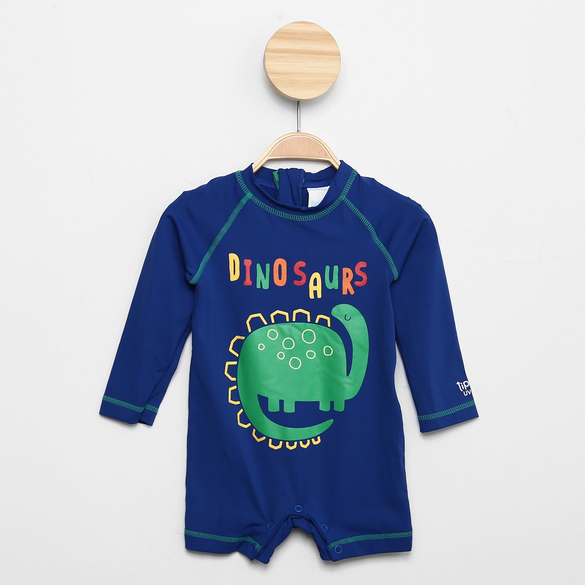 Macacão Infantil Tip Top Proteção UV 50+ Manga Longa Masculino - Marinho Menor preço em Macacão Infantil Tip Top Proteção UV 50+ Manga Longa Masculino - Marinho