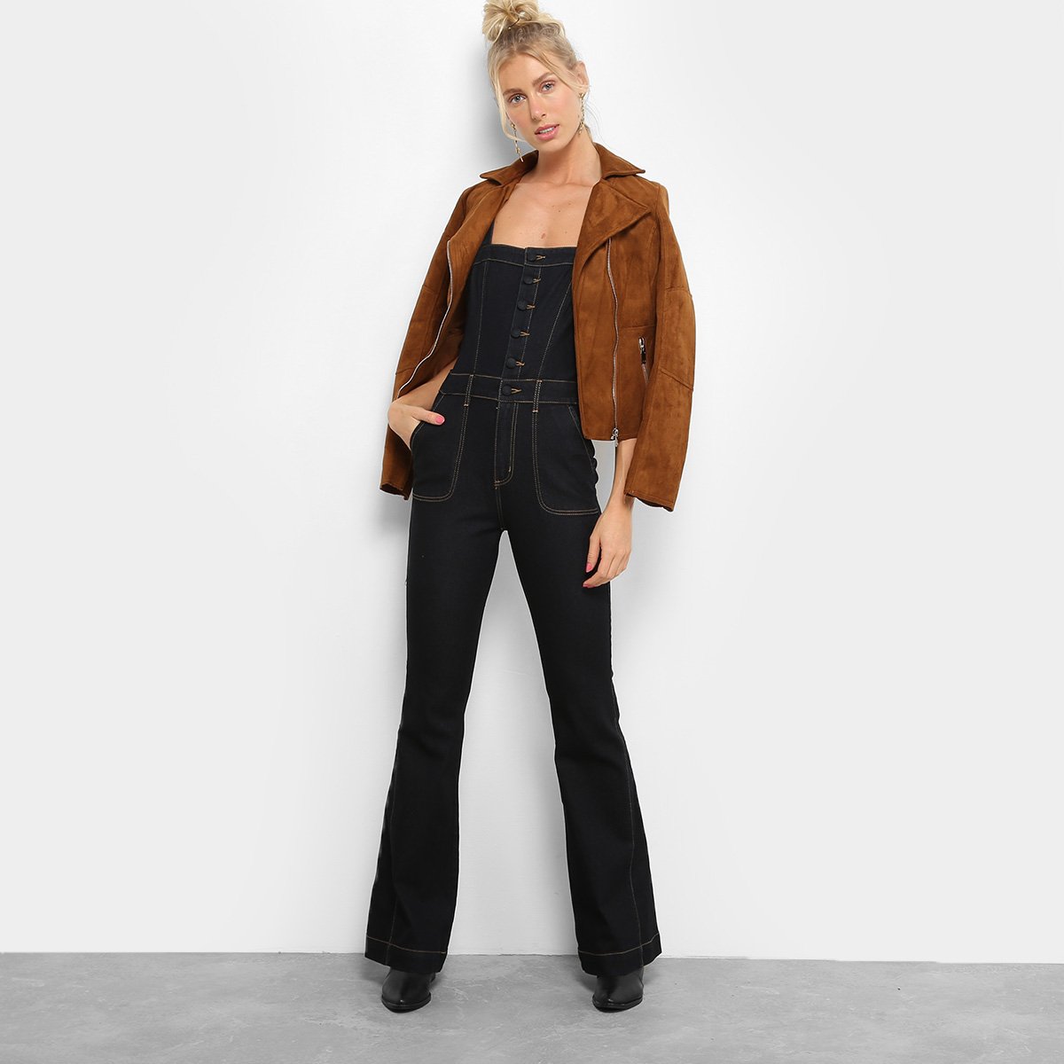 macacao jeans maria filo