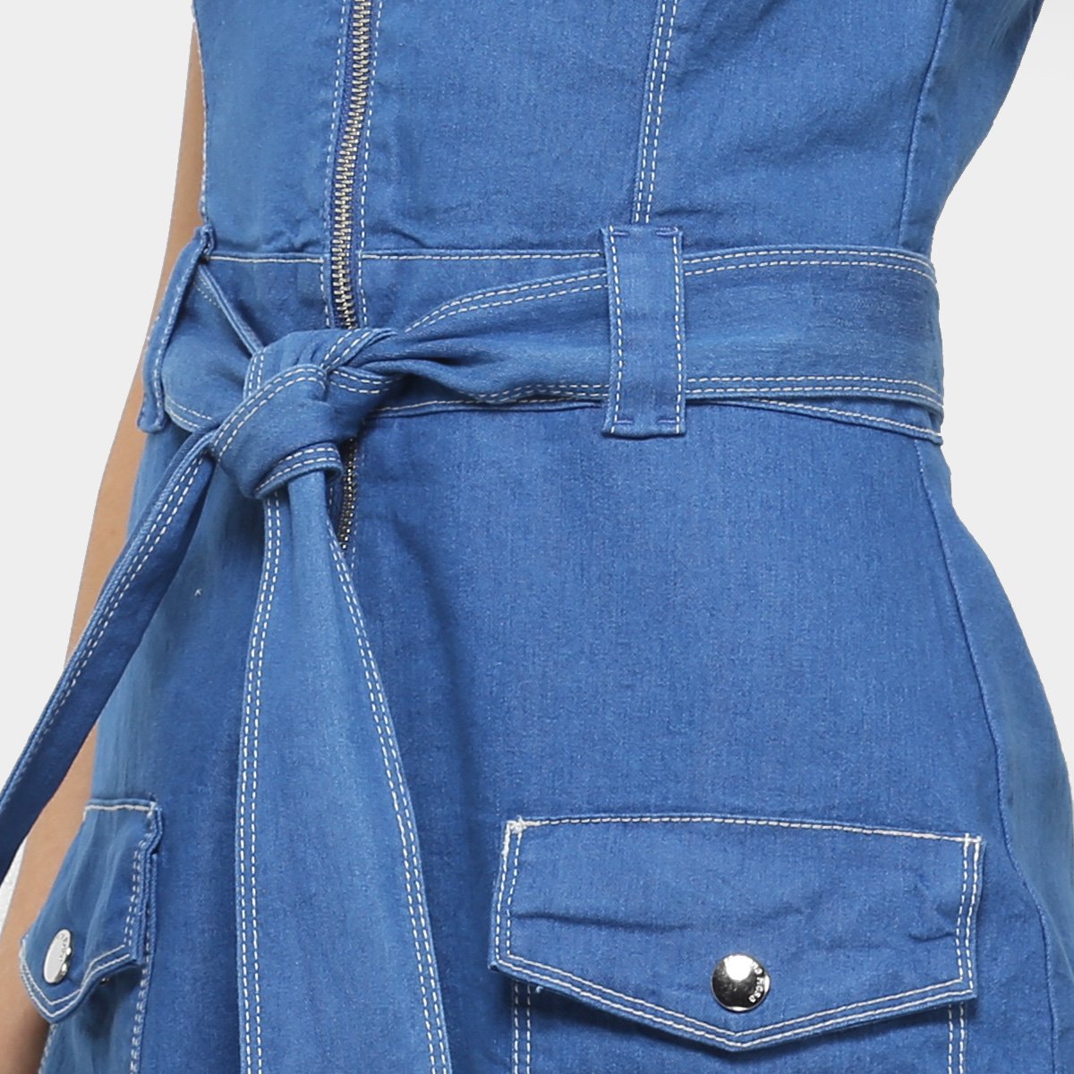 macacão jeans morena rosa