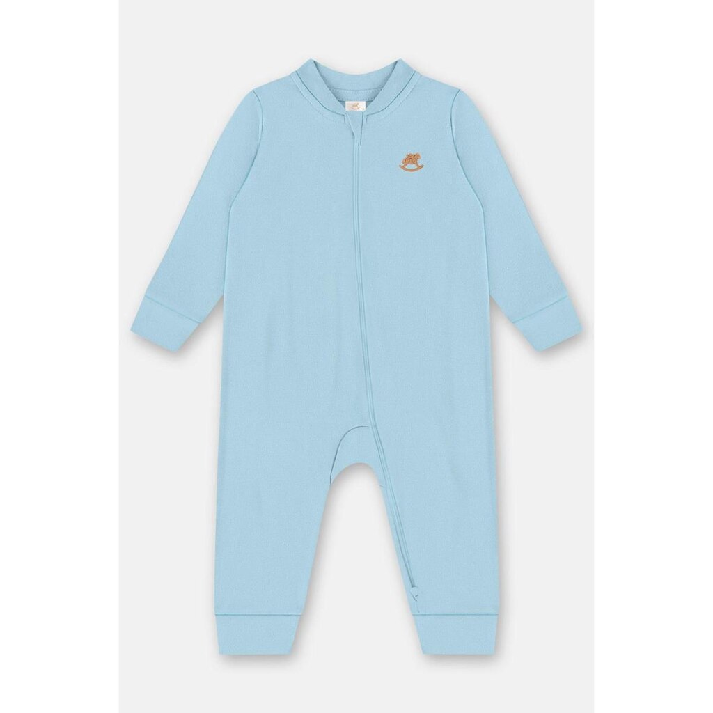 Macacão Liso Bebê Manga Longa Prematuro Up Baby