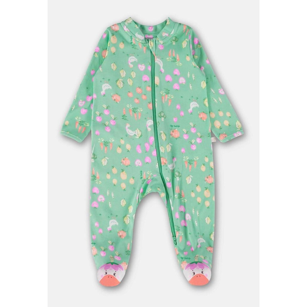 Macacão para Bebê Unissex em Suedine Comfy Up Baby