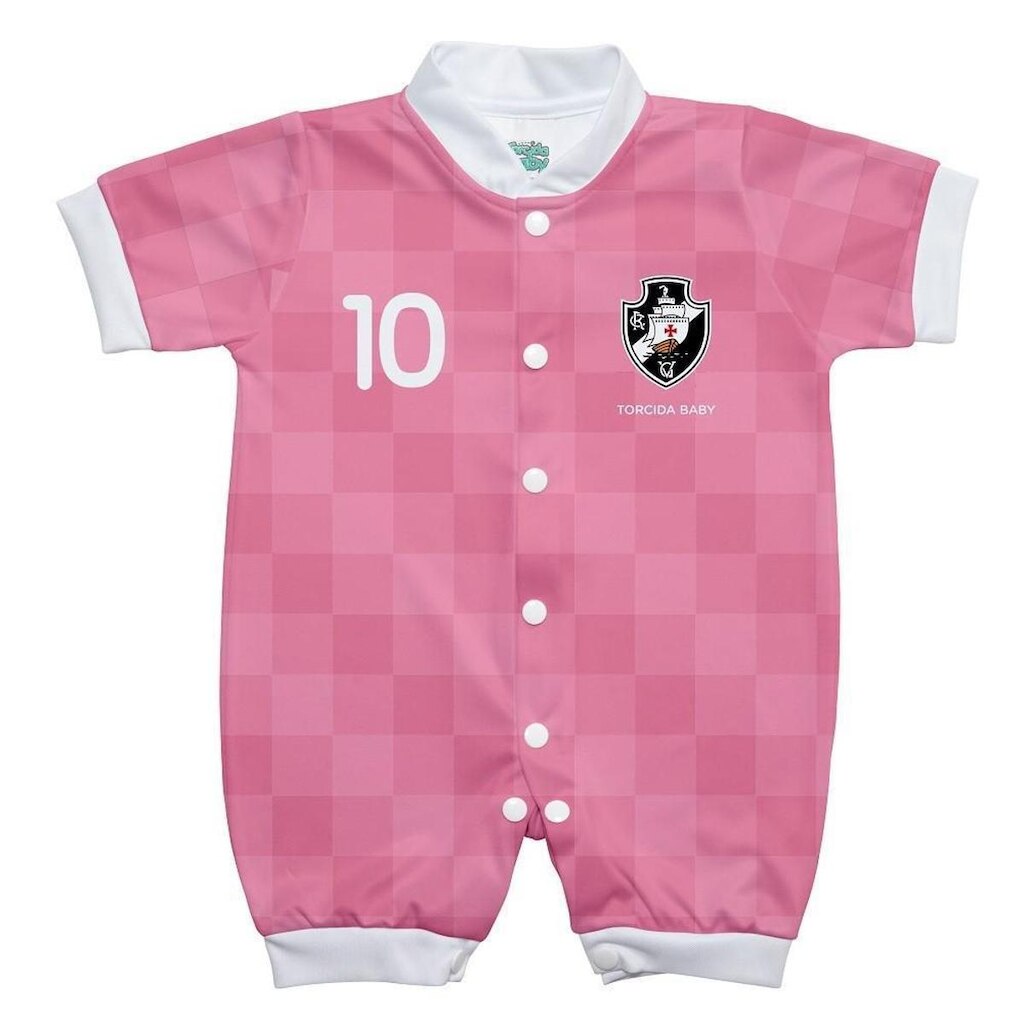Macacão Torcida Baby Vasco 005 SR Infantil
