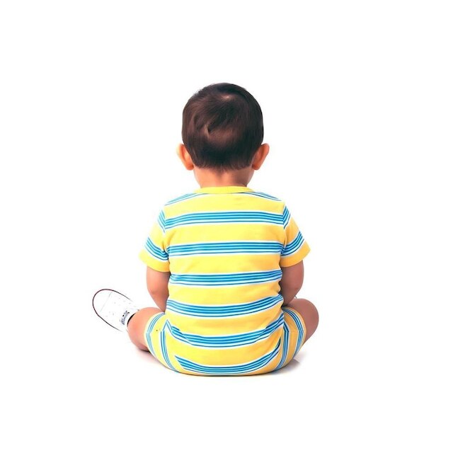 Macaquinho Bebê Menino Bicho Interessante Alphabeto Listrado