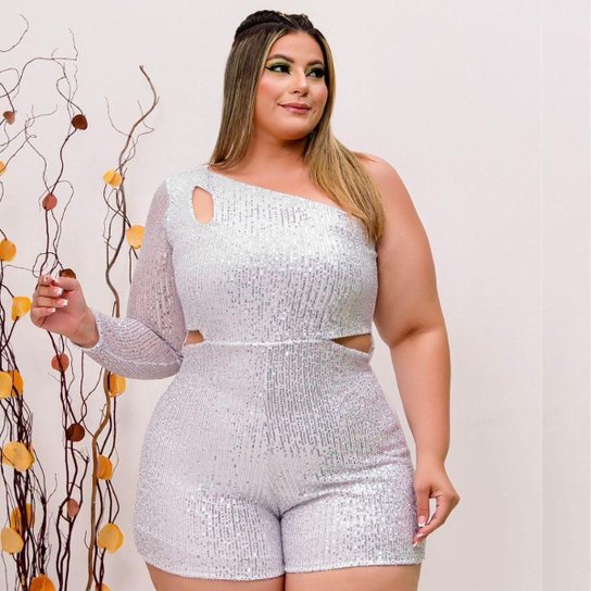 Vestido Feminino Vestido Branco Plus Size Para Ano Novo Vestido