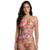 Maiô Engana Mamãe Estampado Vekyo Roupa Confortavel Para Verão Moda Praia Feminina - Rosa