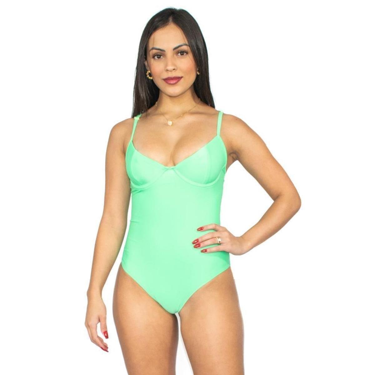 Maiô Feminino Retrô Praia Verão Piscina Confortável Casual - Verde é ruim? Maiô Feminino Retrô Praia Verão Piscina Confortável Casual - Verde é boa?