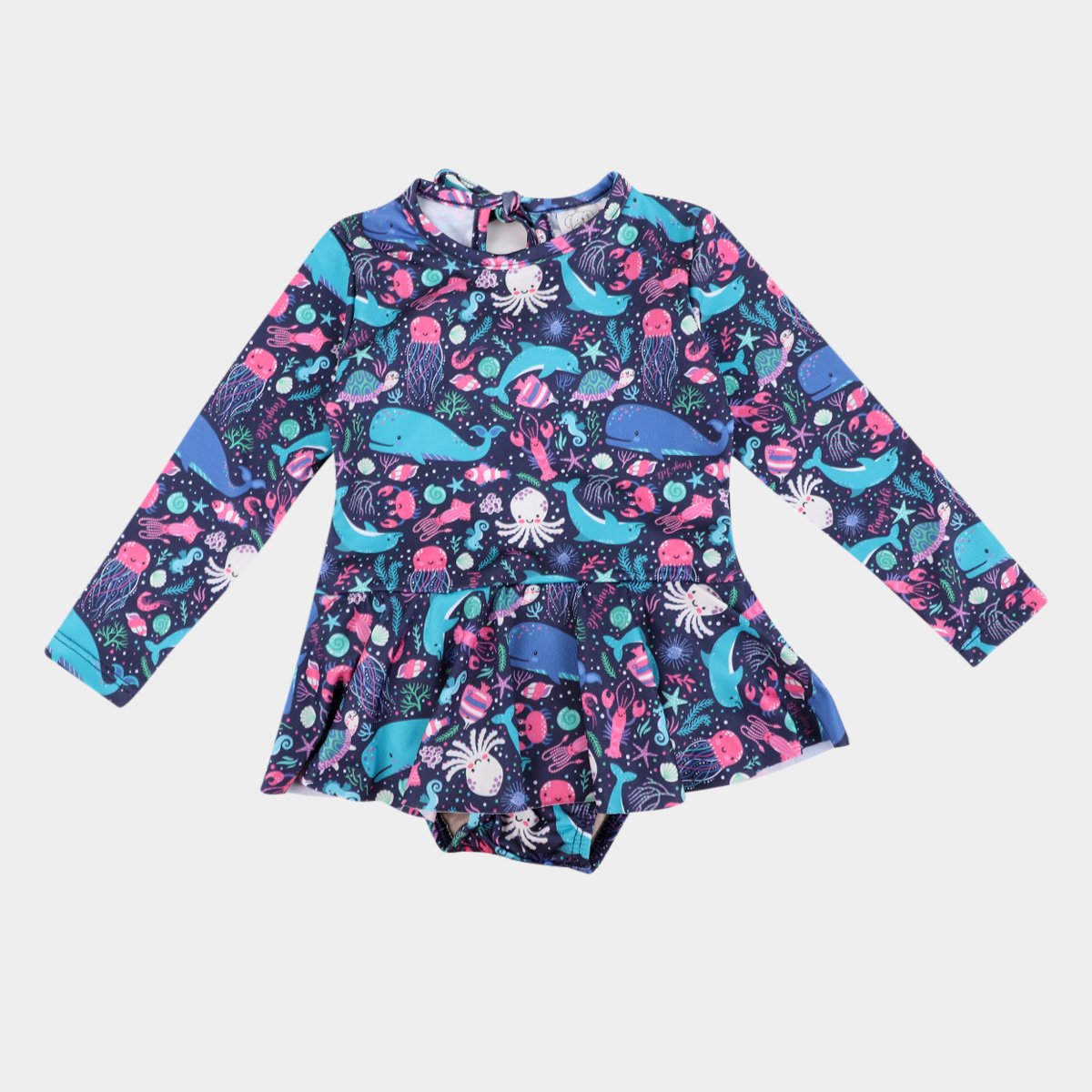 Maiô Infantil Pingo Lelê Manga Longa Babadinho - Marinho Menor preço em Maiô Infantil Pingo Lelê Manga Longa Babadinho - Marinho