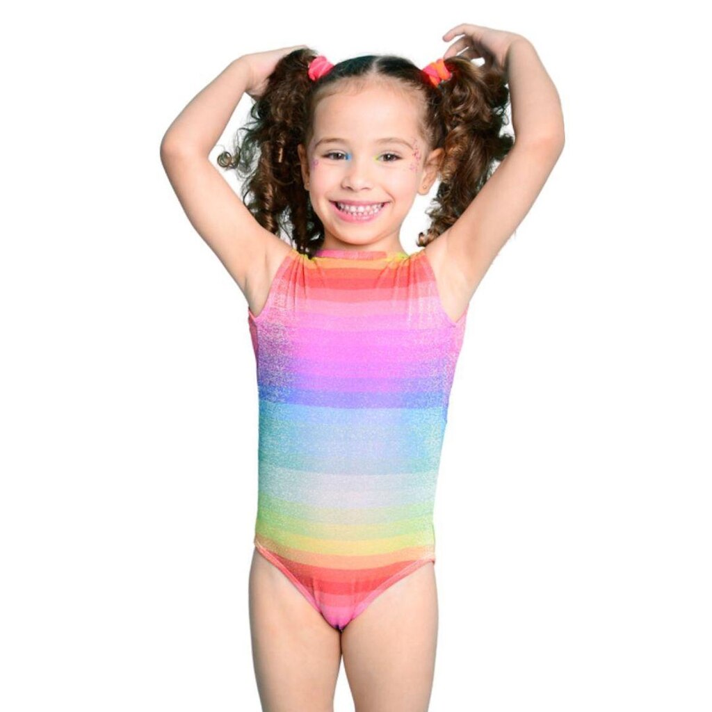 Maiô Lycra Proteção UPF50+ Body  Arco-Íris - Verão 2023