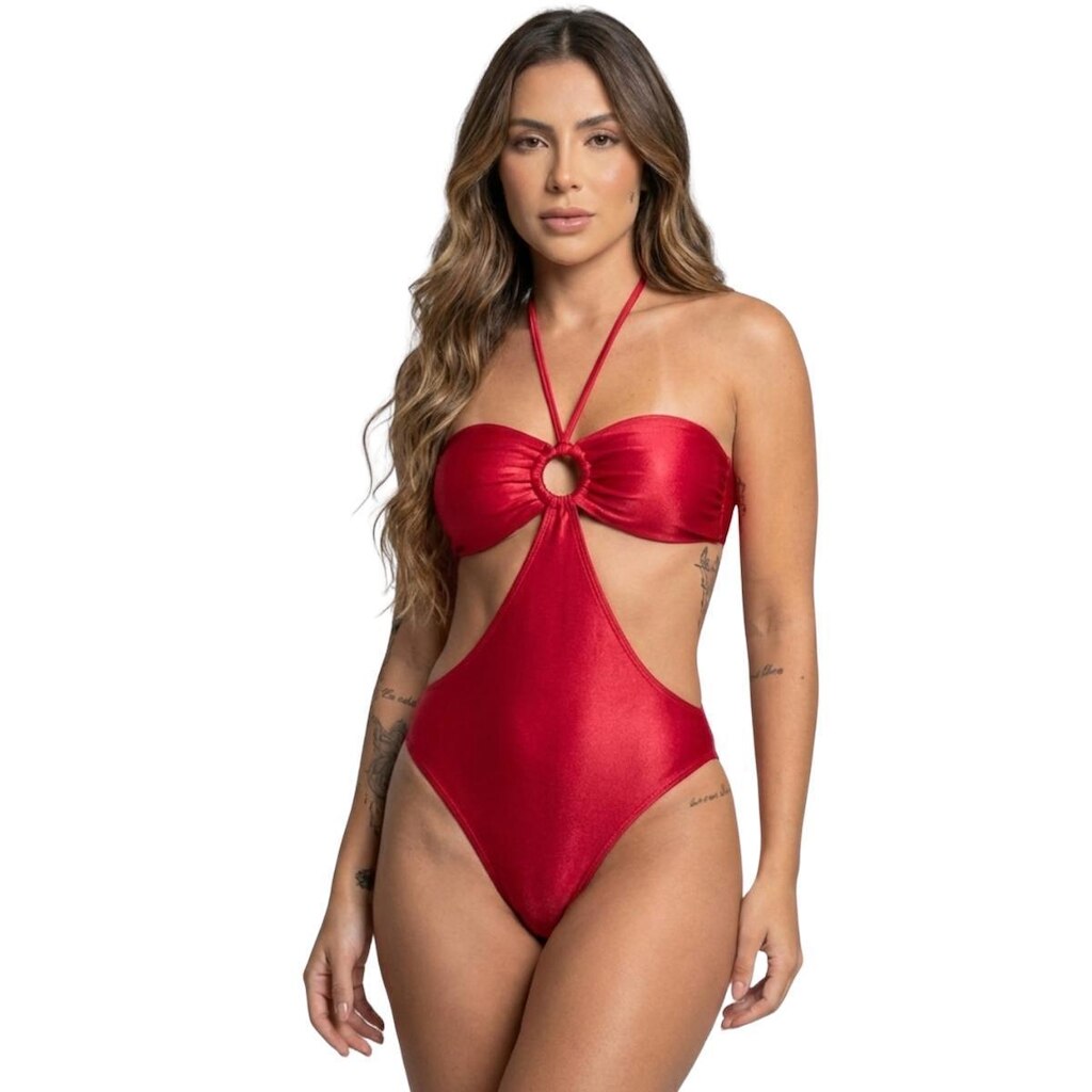 Maiô Uv Suplex com Bojo Liso Vekyo Body Basico Para Piscina Confortavel Moda Praia Feminina