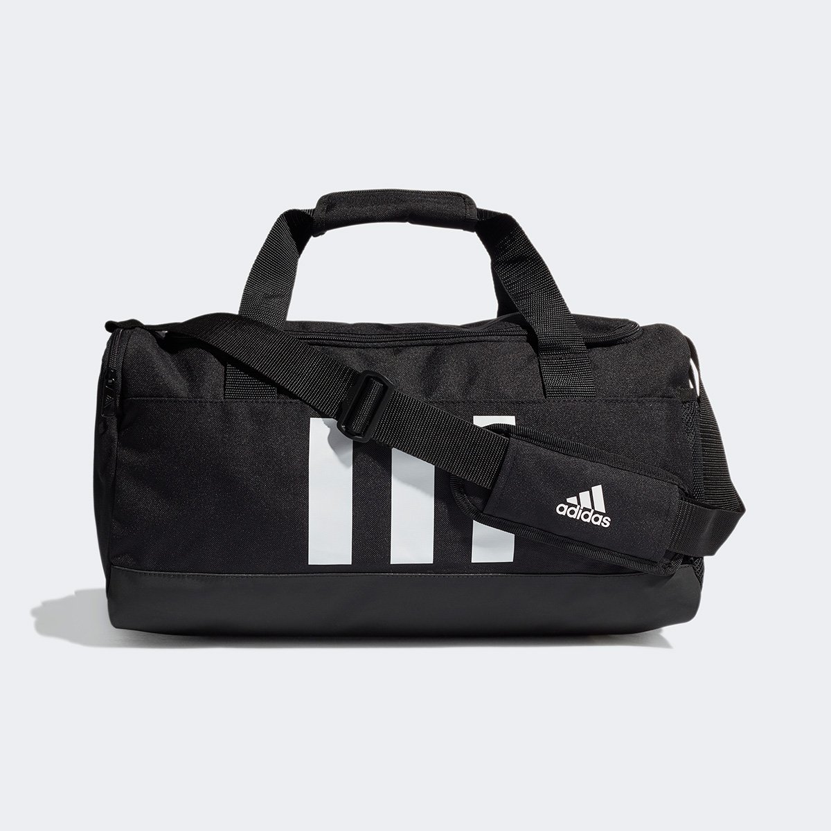 Mala Adidas Duffel 3 Listras Pequena - Preto+Branco é ruim? Mala Adidas Duffel 3 Listras Pequena - Preto+Branco é boa?