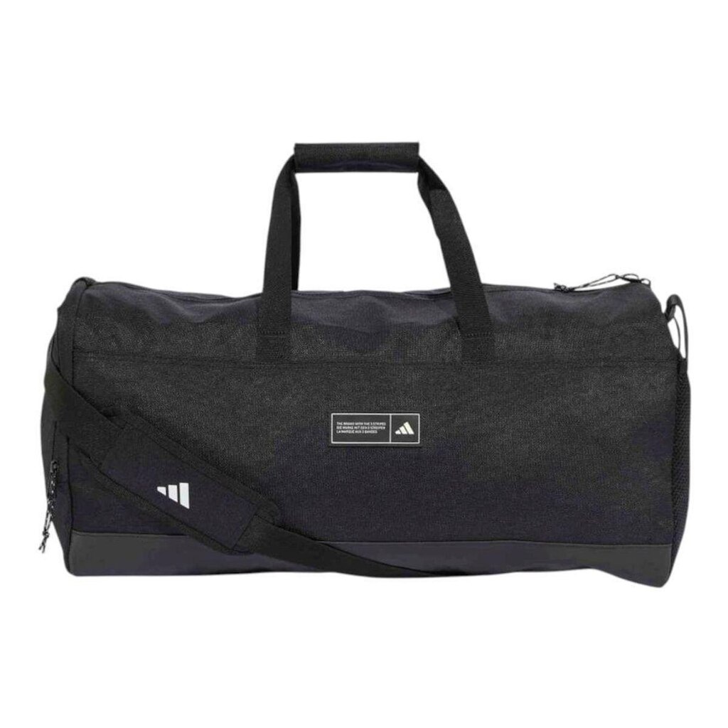 Mala Adidas Duffel Weekender Três Listras Média - Preto Único