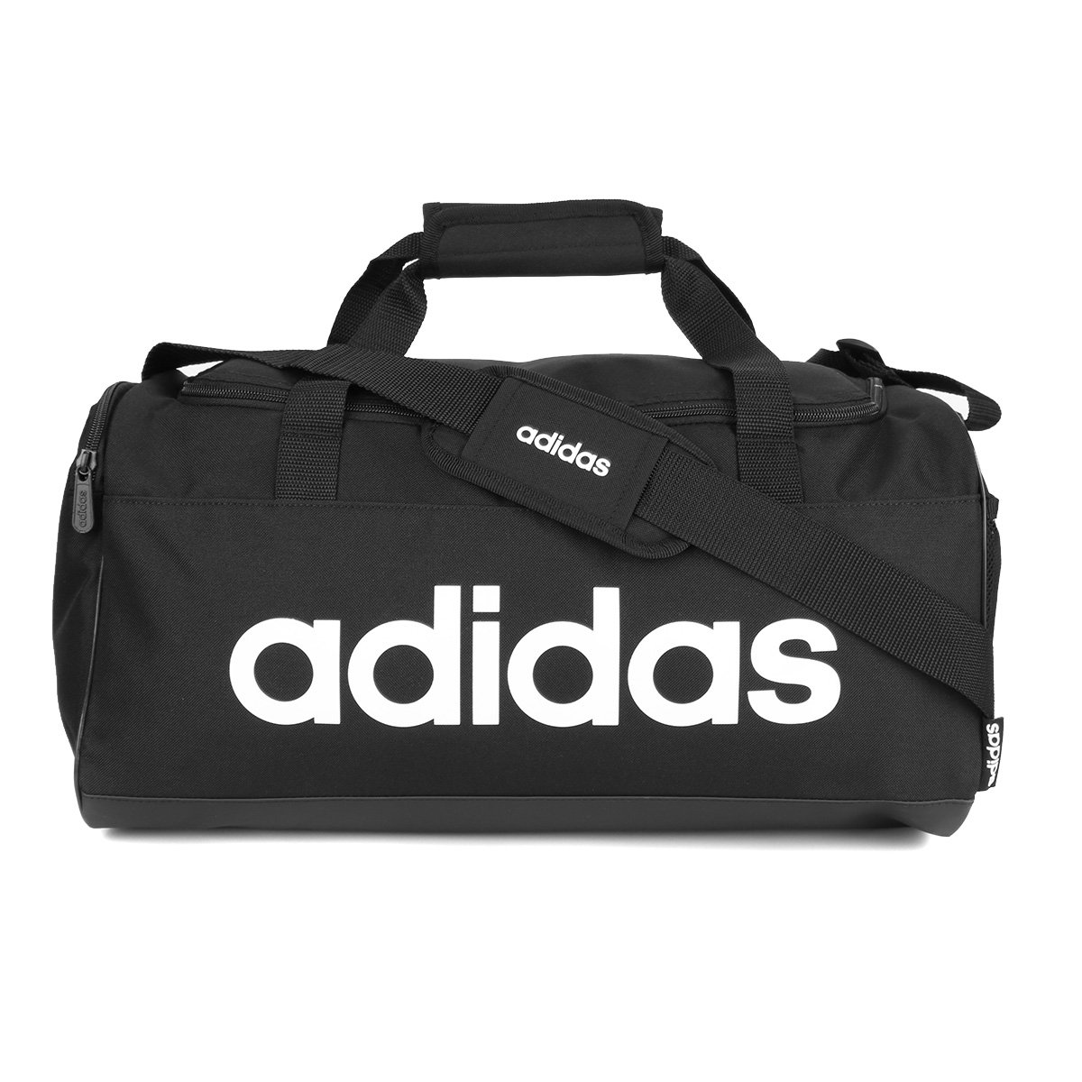 Mala Adidas Linear Duffel - Preto+Branco é ruim? Mala Adidas Linear Duffel - Preto+Branco é boa?