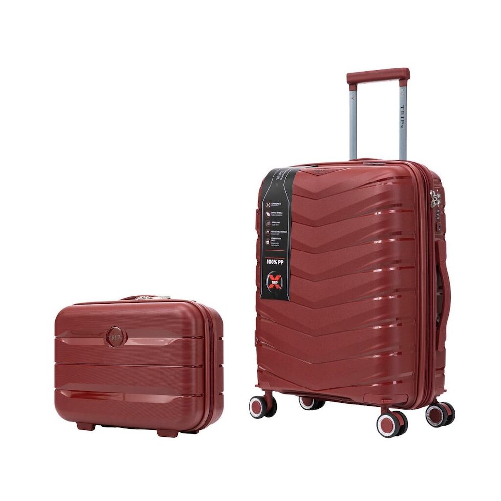 Mala Bordo Expansível Cadeado TSA Original Antifurto Padrão ANAC Rodas 360° Removíveis + Frasqueira